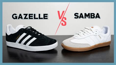 Adidas Samba vs gazelle spezial